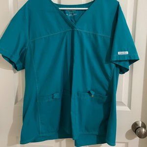 Teal Cherokee scrub set